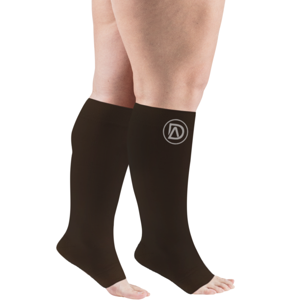 Dominion Active Wide Calf Compression Sleeves (1 Pair)