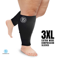 Thumbnail for Dominion Active Wide Calf Compression Sleeves (1 Pair)