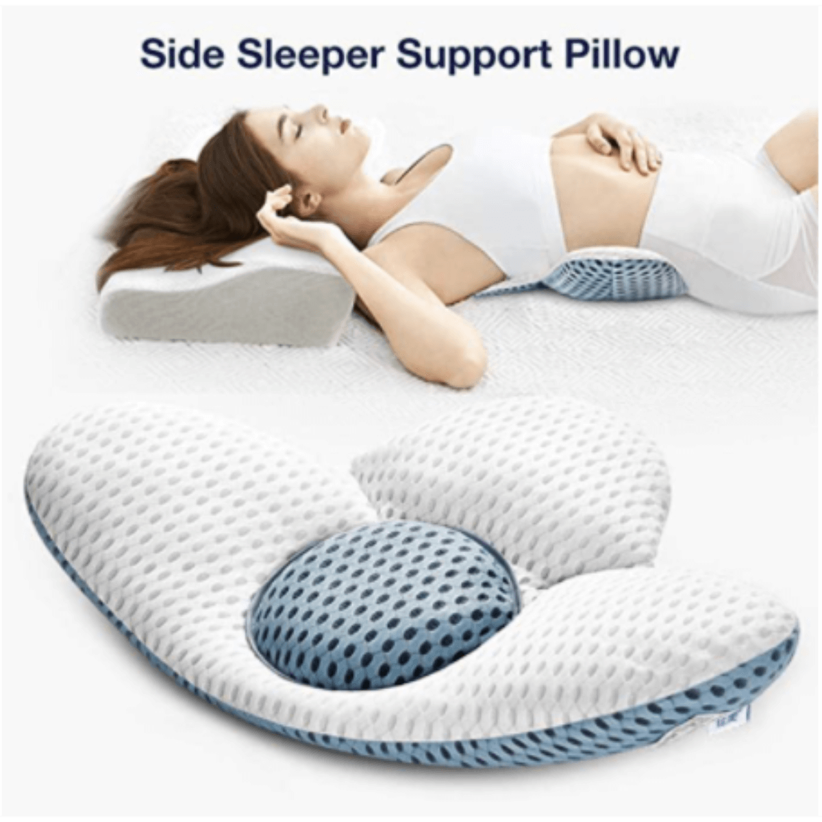 Lumbar Support Side Sleeper Pillow