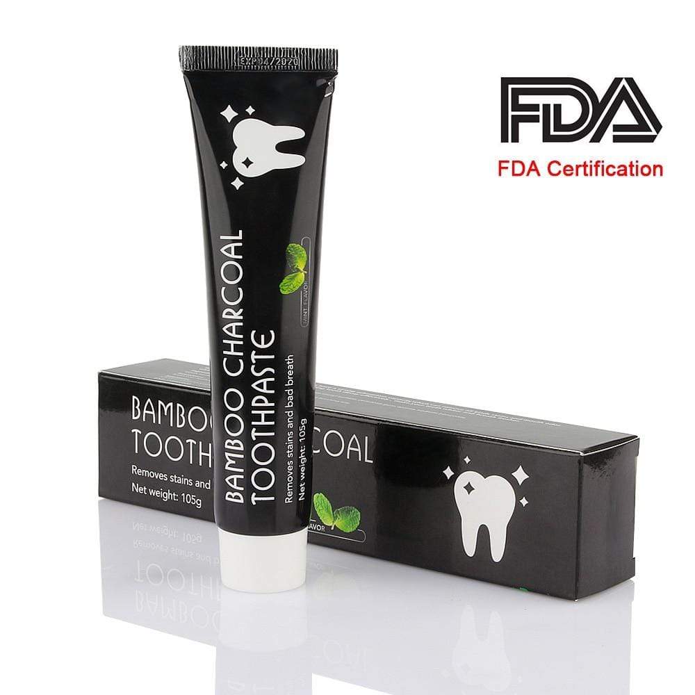 Natural Activated Black Charcoal Powder & Tooth Paste - Teeth Whitening Powder & ToothPaste For Oral Hygiene