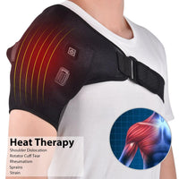 Thumbnail for Heated Therapy Adjustable Shoulder Brace